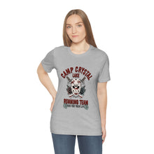 Load image into Gallery viewer, Camp Crystal Lake Running Team, Unisex Jersey Short Sleeve Tee