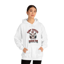 Load image into Gallery viewer, Camp Crystal Lake Running Team, Unisex Heavy Blend™ Hooded Sweatshirt