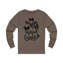 Load image into Gallery viewer, Squad Goals, Unisex Jersey Long Sleeve Tee