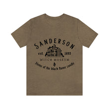 Load image into Gallery viewer, Sanderson Witch Museum, Unisex Jersey Short Sleeve Tee