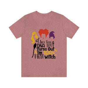 100% That Witch, Unisex Jersey Short Sleeve Tee