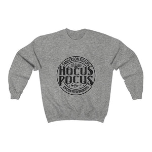Hocus Pocus Enchanted Brooms Unisex Heavy Blend™ Crewneck Sweatshirt