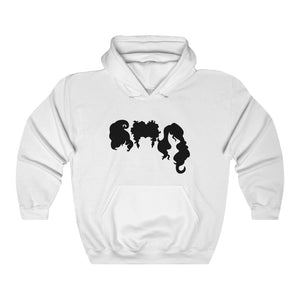 Sanderson Sisters Outline, Unisex Heavy Blend™ Hooded Sweatshirt