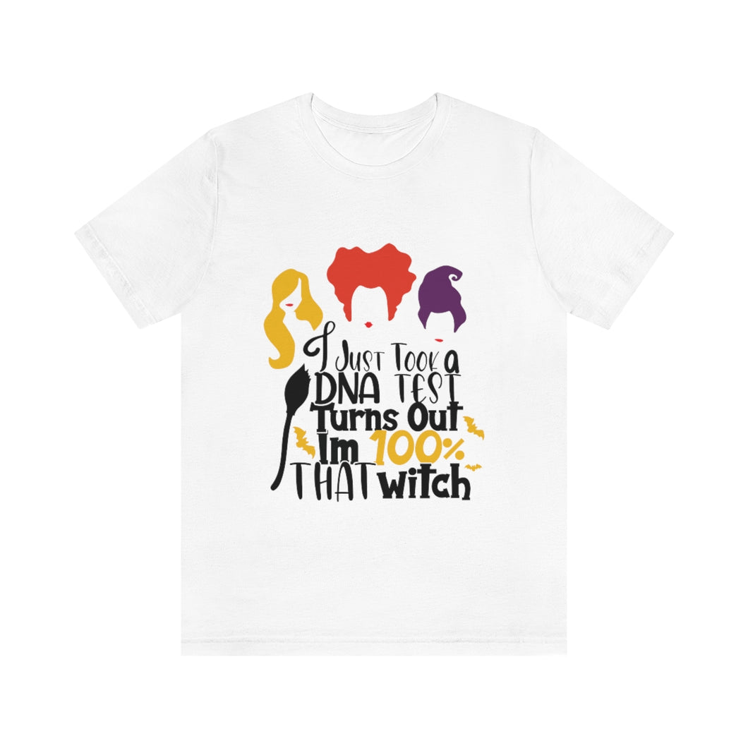100% That Witch, Unisex Jersey Short Sleeve Tee