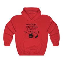 Load image into Gallery viewer, Witch Better Have My Coffee, Unisex Heavy Blend™ Hooded Sweatshirt