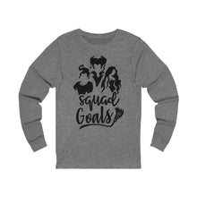 Load image into Gallery viewer, Squad Goals, Unisex Jersey Long Sleeve Tee