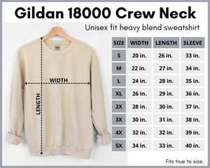 Hocus Pocus Enchanted Brooms Unisex Heavy Blend™ Crewneck Sweatshirt