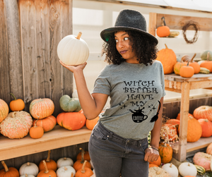 Witch Better Have My Coffee, Unisex Jersey Short Sleeve Tee