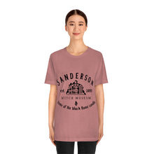 Load image into Gallery viewer, Sanderson Witch Museum, Unisex Jersey Short Sleeve Tee