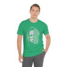 Load image into Gallery viewer, Michael Meyers Social Distancing , Unisex Jersey Short Sleeve Tee