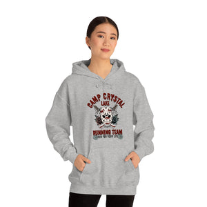 Camp Crystal Lake Running Team, Unisex Heavy Blend™ Hooded Sweatshirt