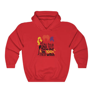 Im 100% That Witch, Unisex Heavy Blend™ Hooded Sweatshirt